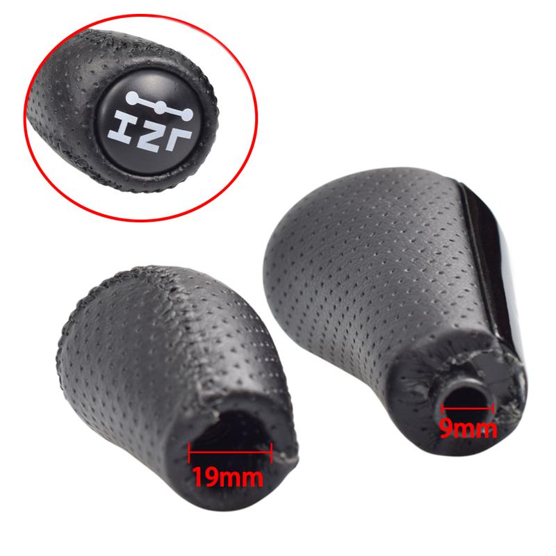Car Automatic Stick Gear Shift Knob Lever Shifter Head For Toyota Prado 120 2003 2004 2005 2006 2007 2008 2009 With Holes