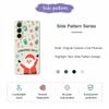 For Samsung Galaxy A36 5G Case Christmas Gifts Pattern Printing Straight Edge TPU Phone Back Cover