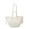 Lychee Pattern Soft Leather Large-capacity Tote Bag Fashionable Niche Design High-end Handbag Single Shoulder Wing Bag