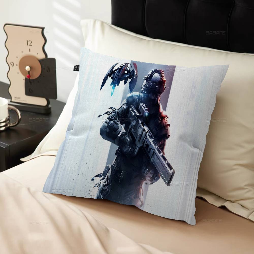 Killzone Helghast Logo Cushion Cover Pillow Cover Decor Pillowcase Printed Cushion Case For Couch