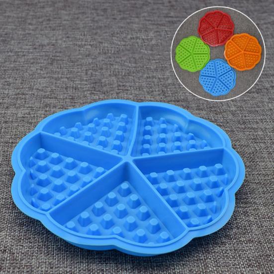 Non-stick Silicone Waffle Mold Bakeware High Temperature Oven Baking Cake Mould