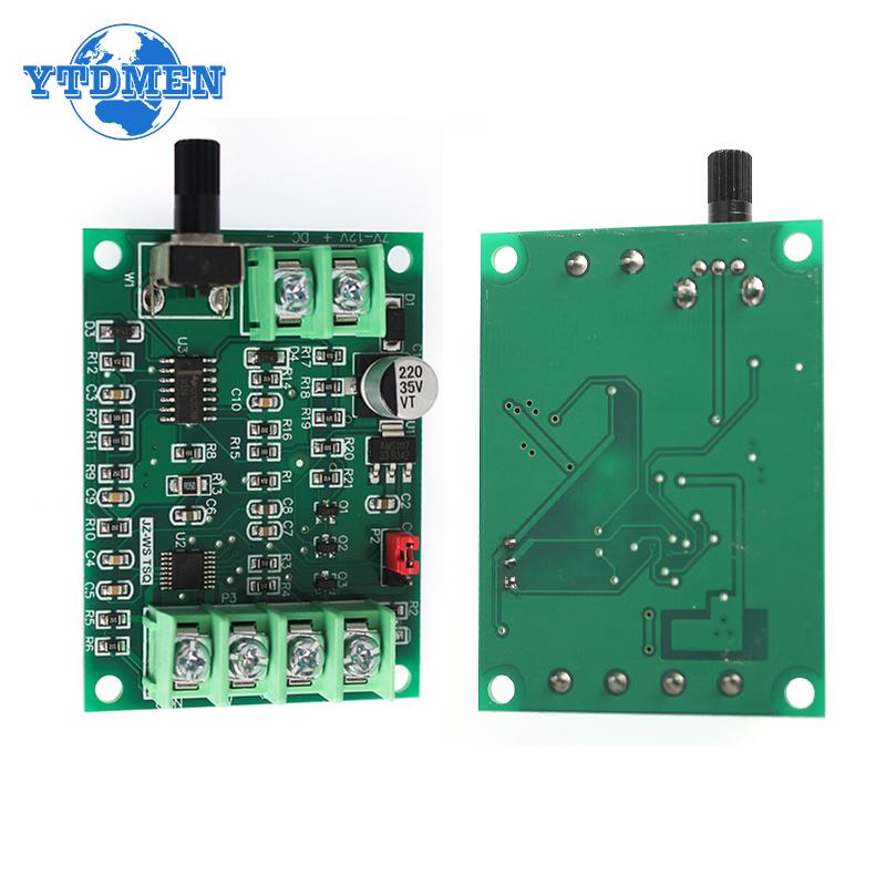 5V 12V Brushless DC Motor Driver Controller Board with Reverse Voltage Over Current Protection, for Hard Drive Motor 7V-12V