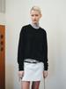 Reply Wool Back Slit Pullover_Black