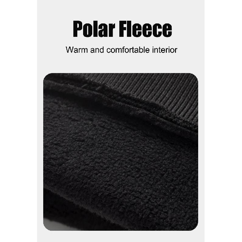 Winter Flip Open Two Finger Gloves Men Women Warm Touch Screen Gloves Outdoor Windproof Cycling Skiing Fishing Gloves