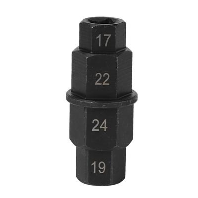 Motocyklový klíč na čep kola, nástroj pro opravu pro 17mm 19mm 22mm 24mm přední osu