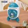 Cartoon Rocket Spaceship Piggy Bank - Large Capacity Savings Jar for Kids