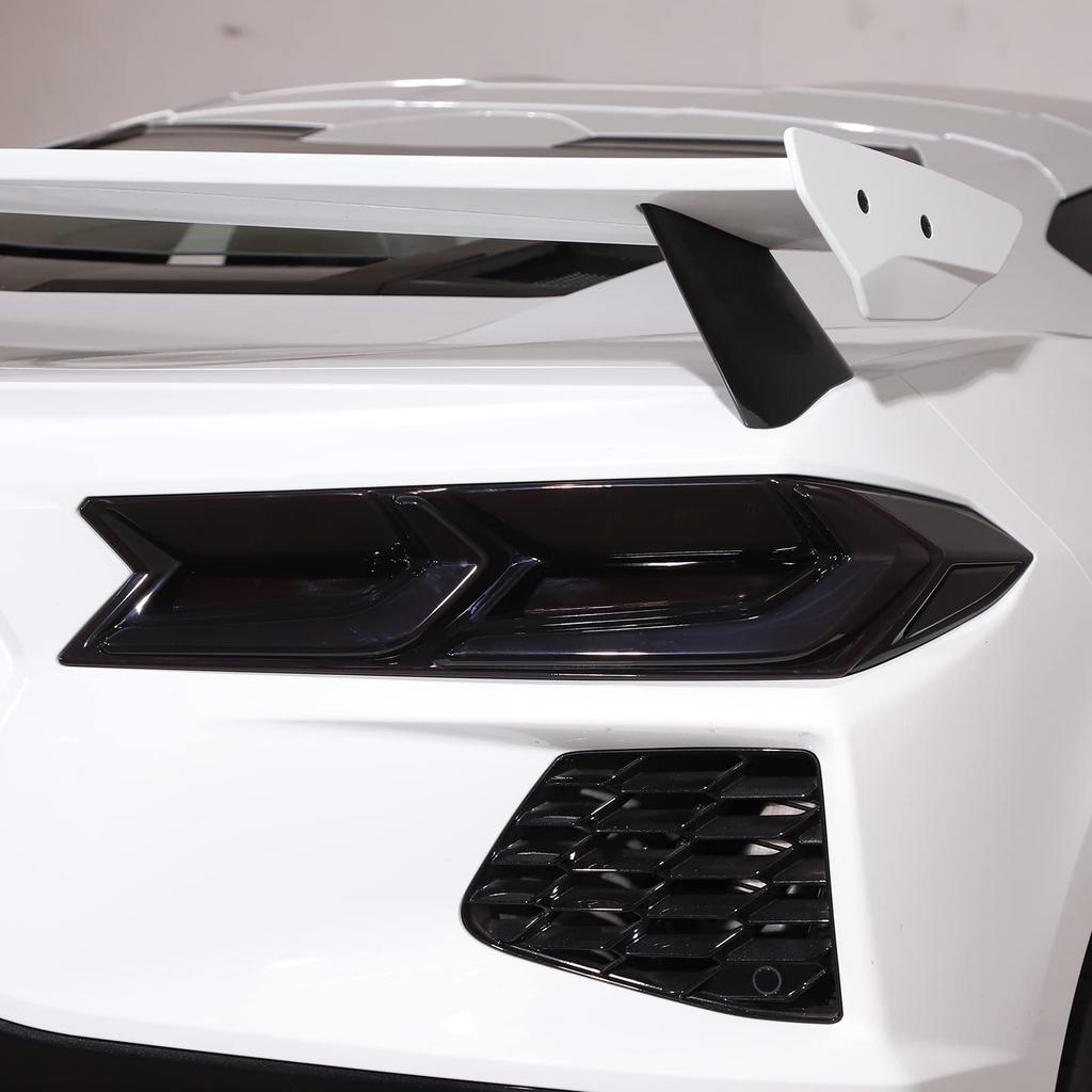 DIYUCAR Tail Light Decorative Shells for Chevrolet Corvette C8 Tail Light Tail Light No Impact on Easy Exterior Custom Tail Light Protective