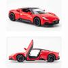 Alloy Collectible 1:32 Maserati MC20 Diecast Toy Cars Model, Pull Back Vehicles with Sound and Light for Kids Adults Gift Collection