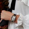 Tissot Porto Collection Quartz Movement Women's Watch 42.45*31.1mm Silver Dial Stainless Steel Case T128.509.16.032.00