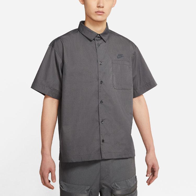 Nike Lightweight Loose-Fit Sports Short-Sleeve Shirt Men Tops Iron-Grey DM8686-060