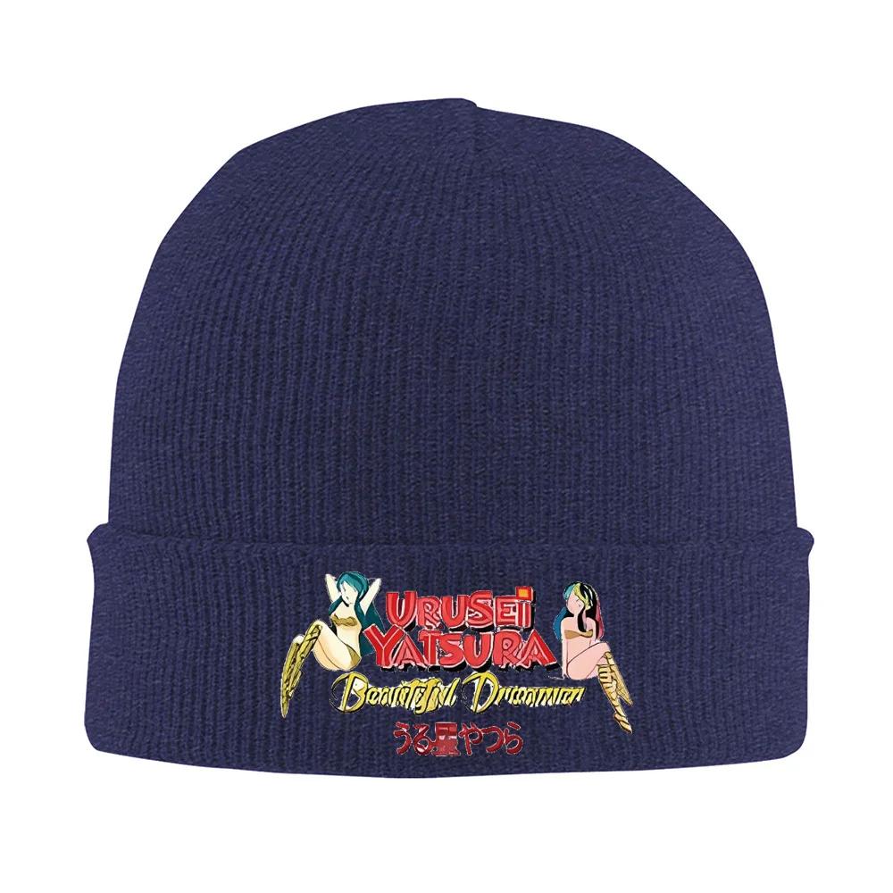 

Anime characters title image design Unisex Women Unisex Knitted Hat Beanie Pullover Cap Winter Thermal Warm Christmas Outdoor Cycli
