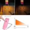 USB Rechargeable Book Reading Light 3 Light Colors Night Lamp New Night Light Clip