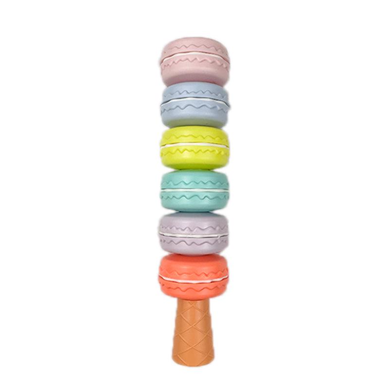 KOMI Creative Macaron-Shaped Fluorescent Pen - Cute Japanese Korean Style Student Gift for Journals