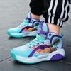 Children's Basketball Shoes 22 Spring New Children's Sports Shoes Mesh Breathable Middle and Older Children's Student Sneakers Generation