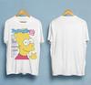 Bart Rolling Stone Magazine Cover Vintage TShirt Summer Mens and Womens Loose and Breathable Tshirt Top