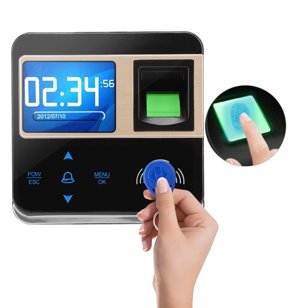 Biometric Fingerprint Time Access Control Employee Time Clock Attendance System( IC Card)