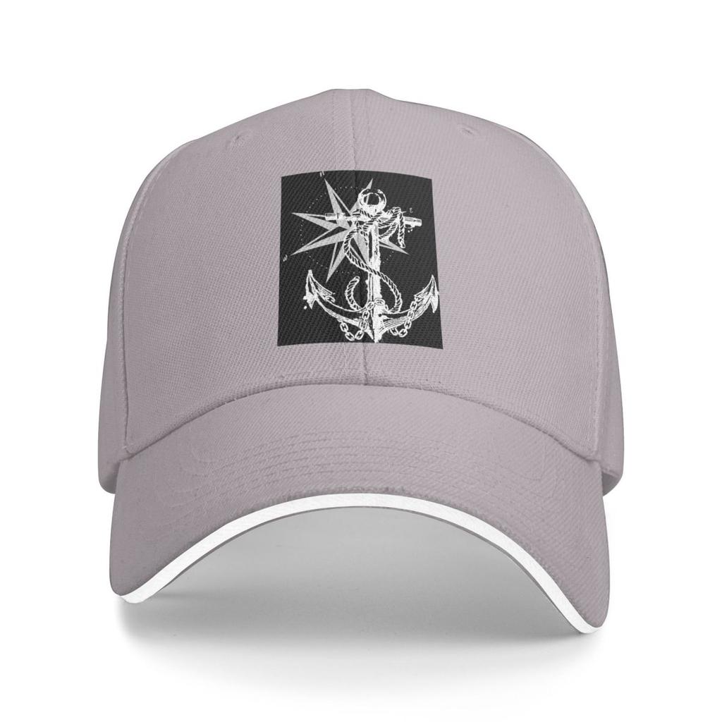 Unisex Baseball Hats Anker Compass Design Maritime Nautical Outdoor Streetwear Sports Baseball Caps Hip Hop Cap Casquette Hats