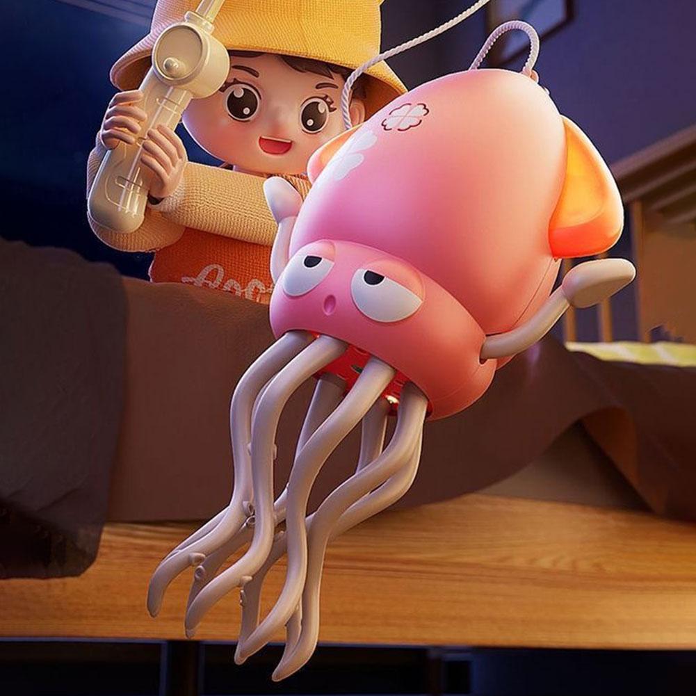 Electric Dancing Octopus fidget toys Anti-stress Anti stress luminous Music Baby Crawling toys games for kids children Pets Cat