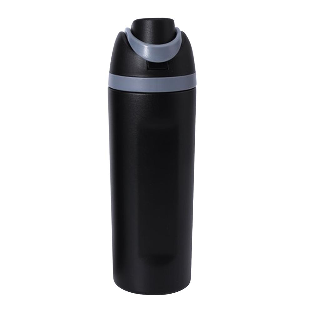 New Thermos Cup 24oz 32oz Insulated Cup Stainless Steel Space Kettle Water Bottle with Straw Vacuum Flasks for Car Outdoor Sport