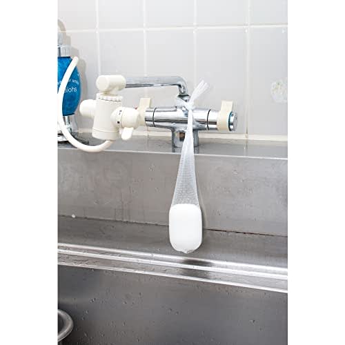 TRUSCO Orange Net Length 45cm White 100 Pieces BESN-100-W