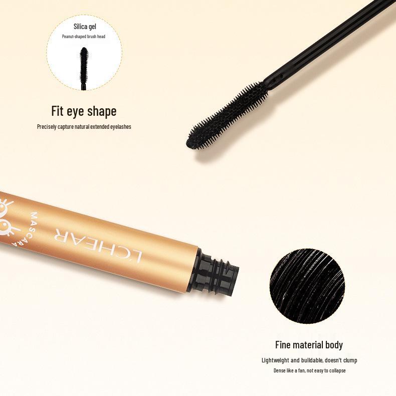 Raqi Q3337 Fine & Volumizing Feather Mascara - Beginner Friendly, Clump-Free, Natural Finish