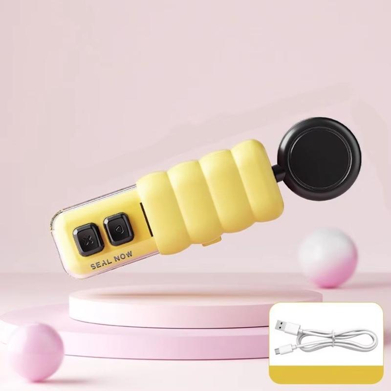 Magnetic Sealing Machine Portable Bag Sealer Mini Sealing Machine for Food Freshness Magnetic Bottle Opener Bag Clips Portable