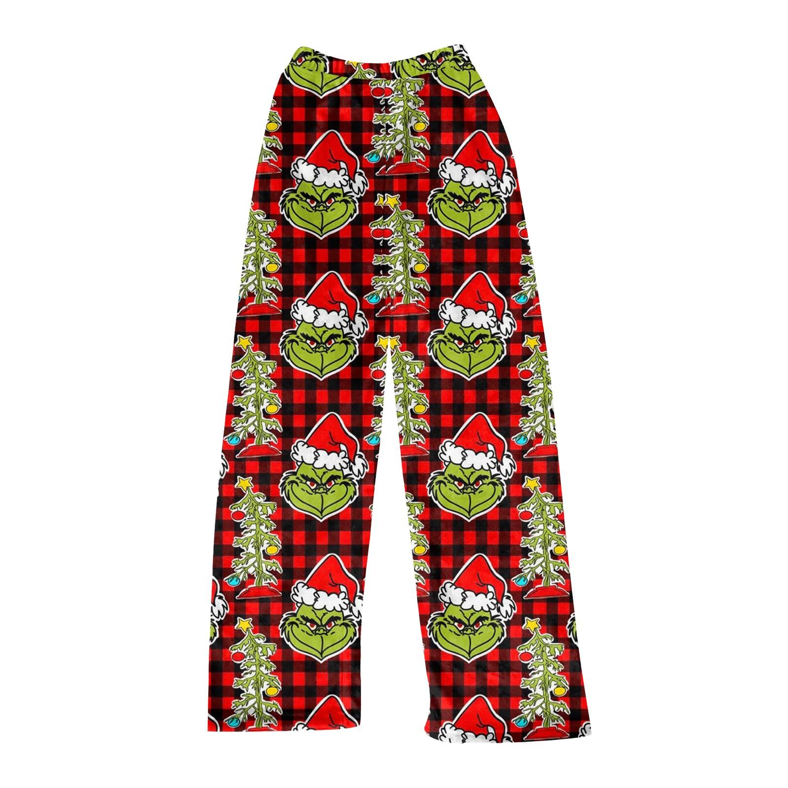 

Женские зимние клетчатые брюки, длинные брюки, спортивные брюки L винный