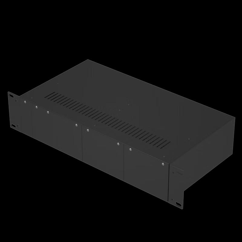 BOSENDE 14-Slot 2U Telecom-Grade Fiber Transceiver Chassis