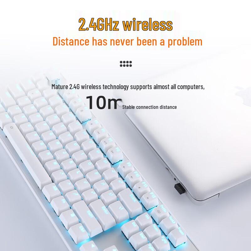 

Dareu EK810 Dual-Mode RGB Mechanical Gaming Keyboard