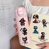 Pack Of 50 Spooky Character Stickers Reusable Adhesive For Device Customization Party Theme Decals