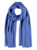 Women's Large Blue Viscose Scarf Passigatti