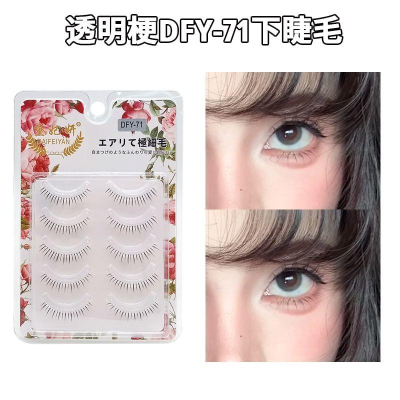 Lashie - Natürliche Mehrfachpackung künstliche Wimpern