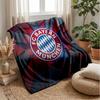 Bayern Munich Theme Blanket Soft Flannel Blanket Plush Throw Blanket Cozy Sofa Bed Blanket for Home Decor