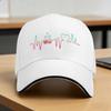 Chemistry Nerd Heartbeat Science Geek Lover Teacher Chemist Sun Baseball Cap  Summer Yk Retro Trucker Hat Gym Snapback Cap