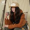 Original design warm autumn and winter hat peaked cap men's and women's flat brim double-sided baseball cap