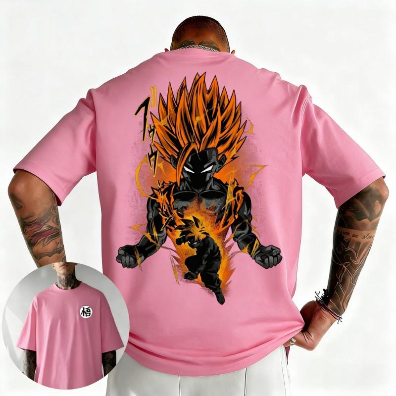 Summer Dragon Ball Wukong Super Anime Printed T-shirt