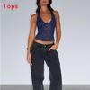 Y2k Sexy Lace Cami Top With High Elasticity For Streetwear Women