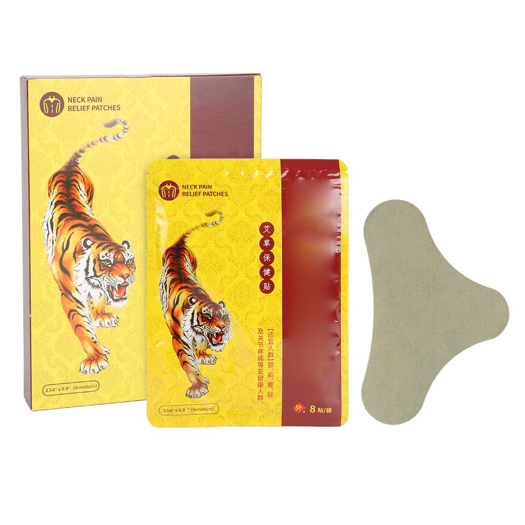 32pcs Neck Relief Patch Chinese Medicine Treatment Joints Muscle Soreness Relieving Cervical Patch for Shoulder Back
