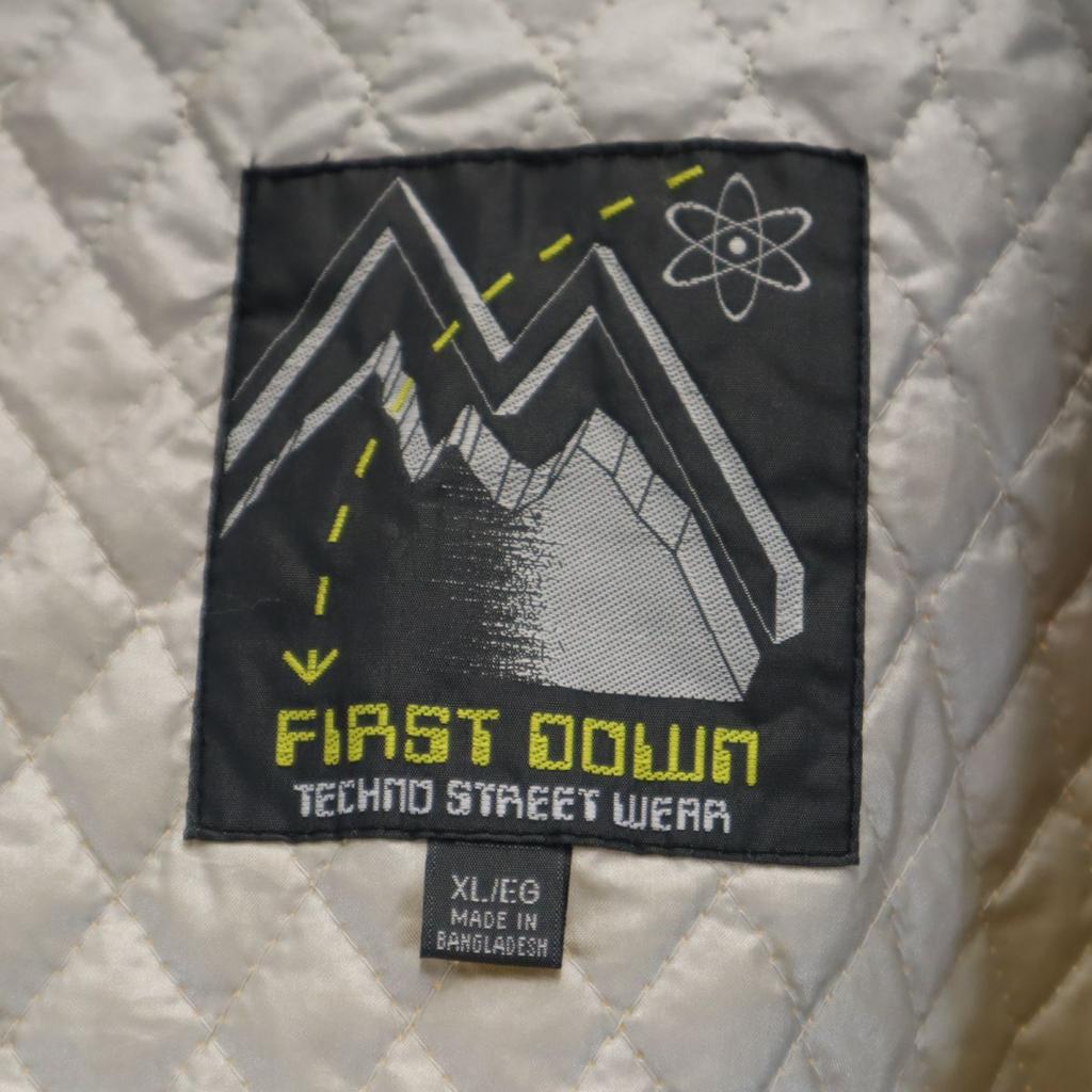 FIRSTDOWN Jacket XL Yellow hood Men's Used