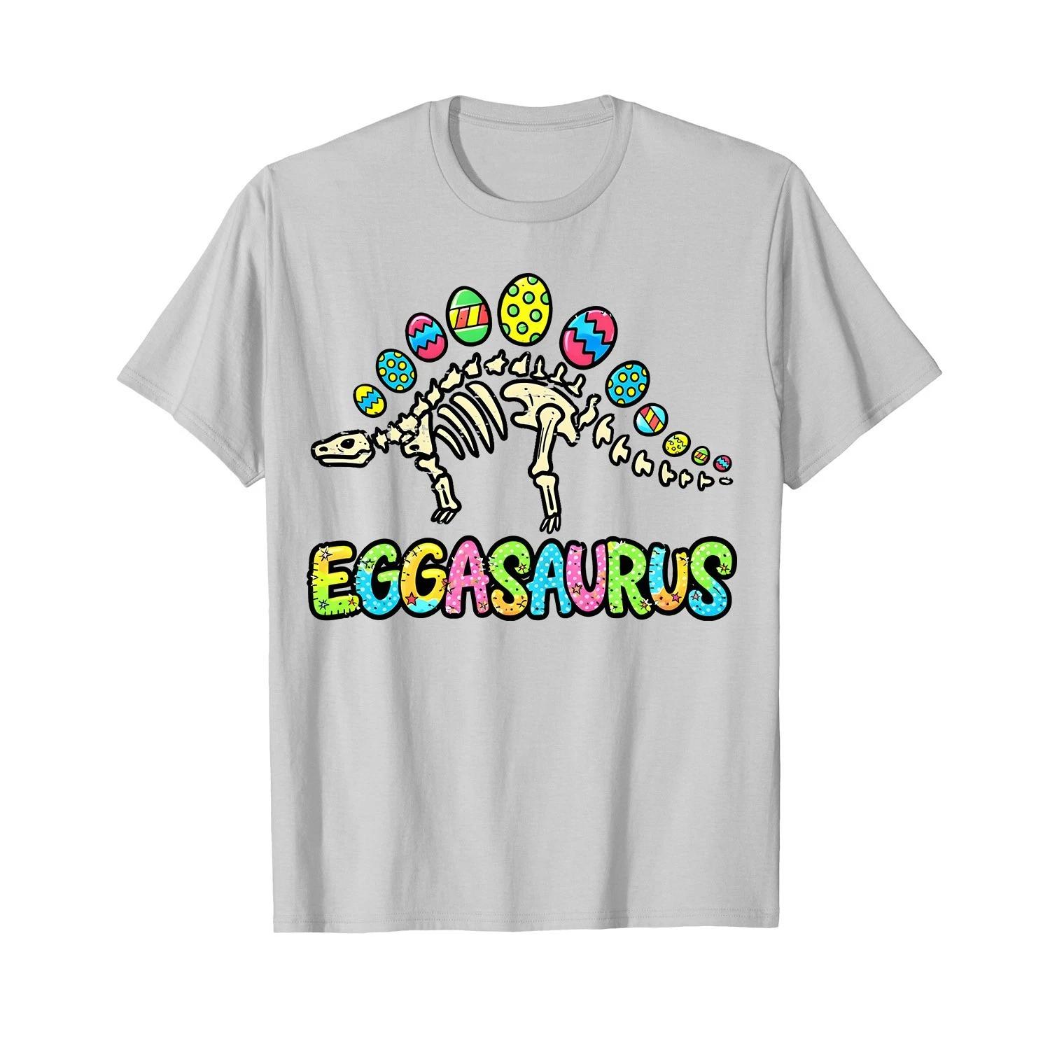 Детская футболка Easter Stegosaurus Dinosaur Eggasaurus для мальчиков и малышей S