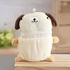 Fluffy Cartoon Coin Purse Cute Keychain Pendant Portable Animal Shape Earphone Storage Bag  Girls
