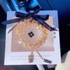 Women S Four Leaf Clover Rhinestone Crystal Car Pendant Interior Decoration