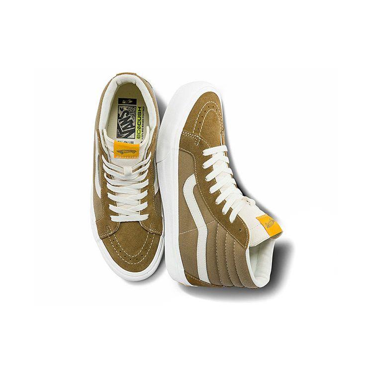 Vans Zapatillas Unisex Sk8-Hi Reissue VR3 LX Butternut Marrón Cítrico Blanco VN0A5EE3B76
