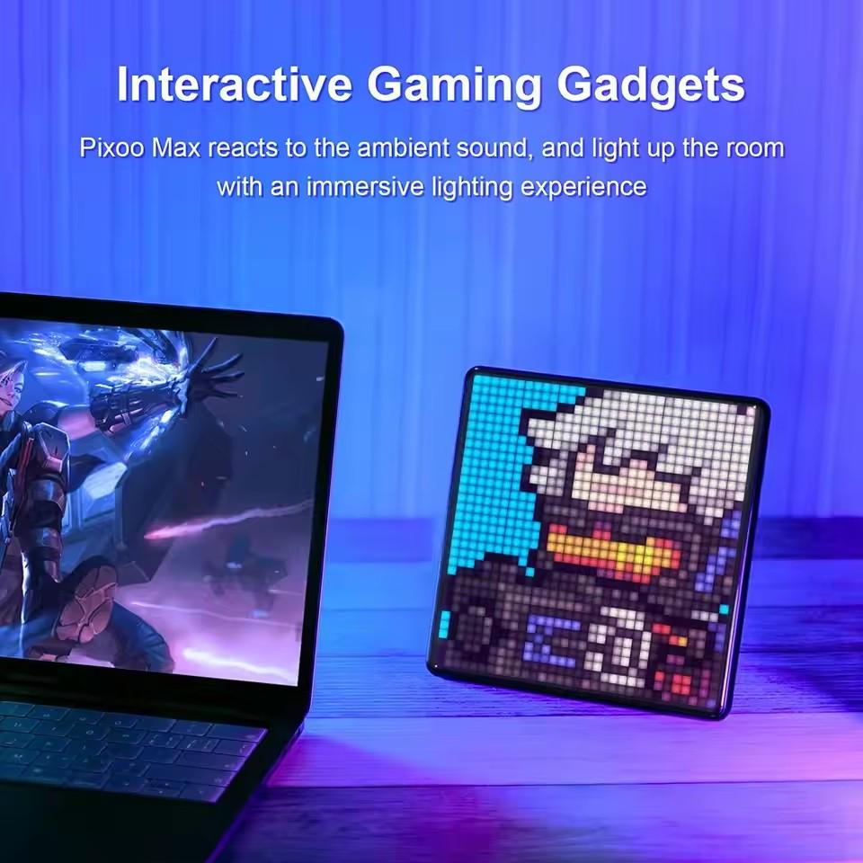 Divoom Pixoo Max 32*32 Pixel Art Display Pixel Screen Customized Bluetooth Connection LED Screen for Home Decoration Christmas
