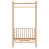vidaXL Garden Bench with Pergola 116 Cm Bamboo