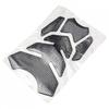 Comfortable Pad Stickers Bonnet Protect Black Carbon Fiber