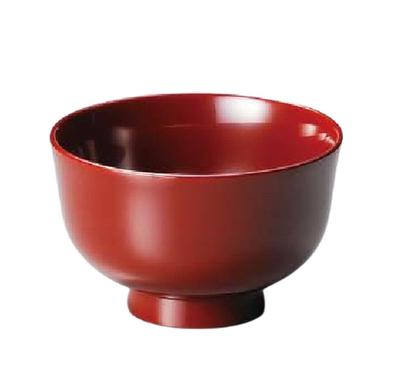 Lava-louças de Madeira Estilo Kyoto Sopa Prato Vermelho Antigo Lava-louças Feito à Mão no Japão J-kitchens Tigela, Seguro, Tigela, (1 tigela), 11.2cm, Seguro, Verniz, Pintado,