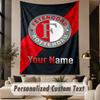 Custom Text Tapestry Feyenoord Print Wall Tapestry Indoor Living Room Wall Decor