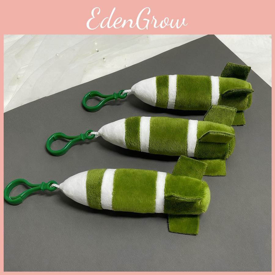 Plush Missile Keychain Toy For Kids Cute Childrens Bag Decor Gift