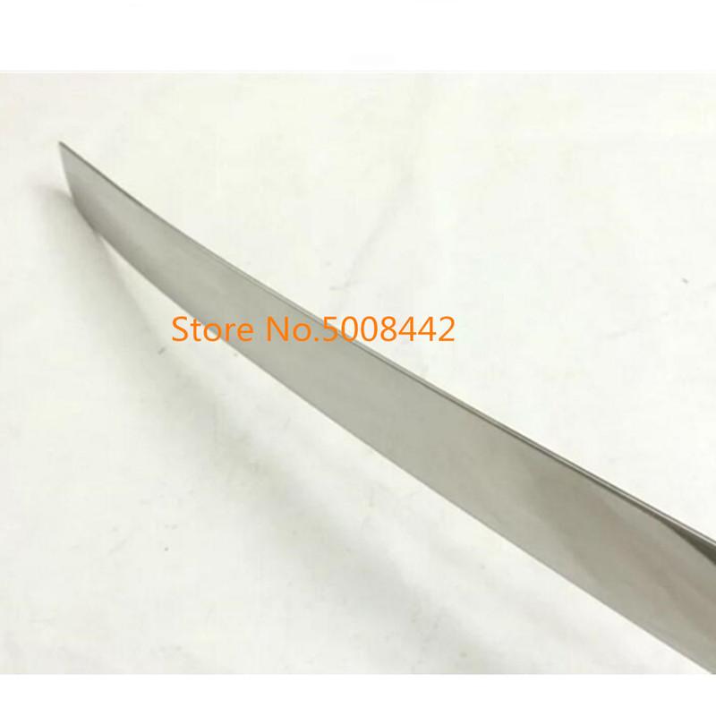 For Suzuki Vitara 2016 2017 2018 Car Rear Back Door Trunk Trim Strip Molding Stream Lamp Panel Molding Parts